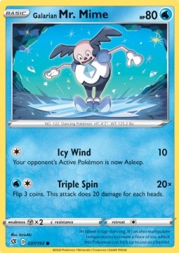 Galarian Mr. Mime - Rebel Clash (Common) [RCL-37]