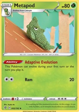 Metapod - Rebel Clash (Uncommon) [RCL-2]