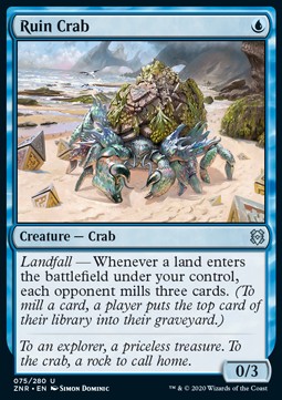 Ruin Crab - Zendikar Rising (Uncommon) [ZNR-75]