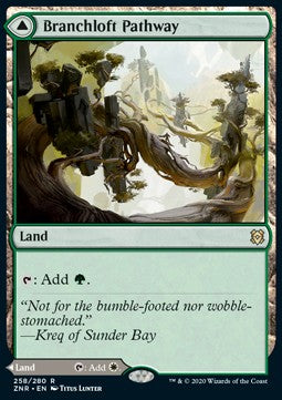 Branchloft Pathway // Boulderloft Pathway - Zendikar Rising (Rare) [ZNR-258]