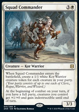 Squad Commander - Zendikar Rising (Rare) [ZNR-41]