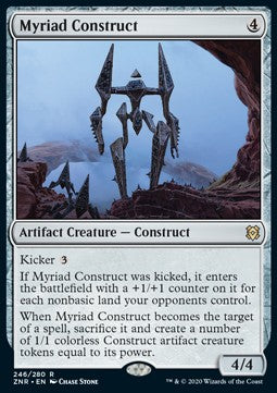 Myriad Construct - Zendikar Rising (Rare) [ZNR-246]