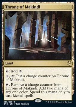 Throne of Makindi - Zendikar Rising (Rare) [ZNR-265]