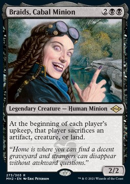 Braids, Cabal Minion (V.1) - Modern Horizons 2 (Rare) [MH2-273]