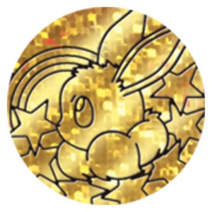 Gold Eevee Coin