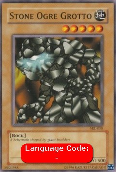 Stone Ogre Grotto (V.2 - Common) - Spell Ruler (Common) [SRL-058]