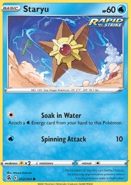 Staryu - Fusion Strike (Common) [FST-052]