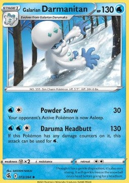 Galarian Darmanitan - Fusion Strike (Uncommon) [FST-072]