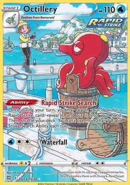 Octillery - Brilliant Stars (Holo Rare) [BRS-TG03]