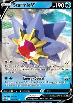 Starmie V - Astral Radiance (Ultra Rare) [ASR-030]