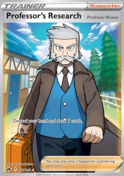 Professor's Research - Crown Zenith (Ultra Rare) [CRZ-150]