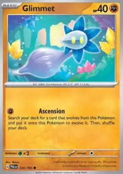 Glimmet - Paldea Evolved (Common) [PAL-124]