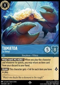 Tamatoa - So Shiny! - The First Chapter (Super Rare) [1TFC-159]