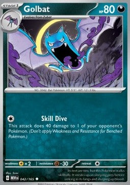 Golbat - 151 (Uncommon) [MEW-042]