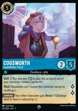 Cogsworth - Grandfather Clock - Rise of the Floodborn (Super Rare) [2ROF-142]