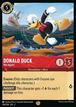 Donald Duck - Not Again! - Rise of the Floodborn (Legendary) [2ROF-106]