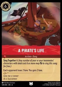 A Pirate's Life - Ursula's Return (Uncommon) [4URS-128]