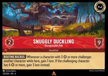 Snuggly Duckling - Disreputable Pub (V.1) - Ursula's Return (Rare) [4URS-135]