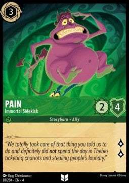 Pain - Immortal Sidekick - Ursula's Return (Uncommon) [4URS-81]