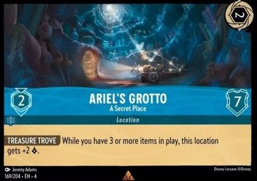 Ariel's Grotto - A Secret Place (V.1) - Ursula's Return (Rare) [4URS-169]