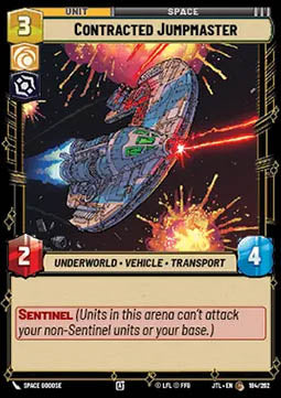 Contracted Jumpmaster - Jump to Lightspeed (Common) [JTL-184]