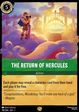 The Return of Hercules (V.1) - Archazia's Island (Legendary) [7ARI-118]