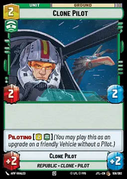 Clone Pilot - Jump to Lightspeed (Common) [JTL-108]