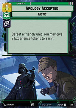 Apology Accepted - Jump to Lightspeed: Extras (Uncommon) [XJTL-353]