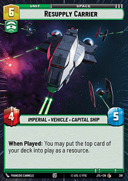 Resupply Carrier - Jump to Lightspeed: Extras (Common) [XJTL-381]