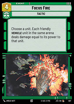 Focus Fire (V.2) - Jump to Lightspeed (Common) [JTL-627]