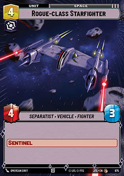 Rogue-class Starfighter (V.2) - Jump to Lightspeed: Extras (Common) [XJTL-975]