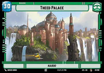 Theed Palace // TIE Fighter Token - Jump to Lightspeed (Common) [JTL-023]