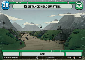 Resistance Headquarters // Experience Token - Jump to Lightspeed: Extras (Common) [XJTL-284]