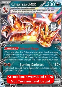 Charizard ex - SV Black Star Promos (Oversized) [SVP-196]