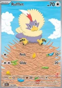 Rufflet - Black Bolt (Illustration Rare) [BLK-154]