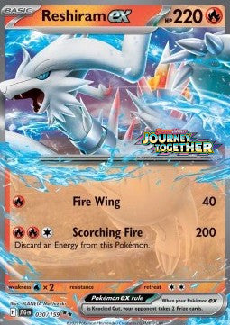 Reshiram ex - Journey Together: Additionals (Promo) [xJTG-030]