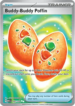 Buddy-Buddy Poffin - Mega Evolution (Ultra Rare) [MEG-167]