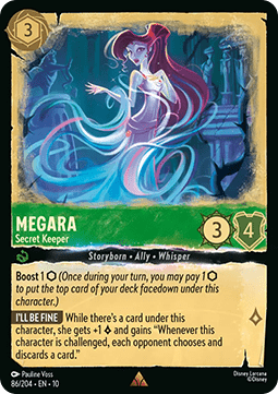 Megara - Secret Keeper (V.1) - Whispers in the Well (Rare) [10WHI-086]