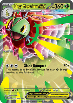 Mega Meganium ex - Ascended Heroes (Double Rare) [ASC-010]