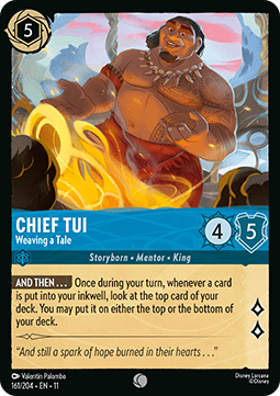 Chief Tui - Weaving a Tale