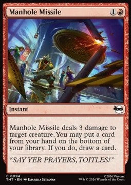 Manhole Missile - Teenage Mutant Ninja Turtles (Common) [TMT-94]