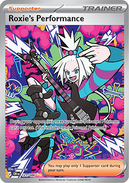 Roxie's Performance - Chaos Rising (Special Illustration Rare) [CRI-121]