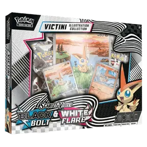 Schwarze Blitze & Weiße Flammen: Unova Victini Illustration Collection